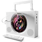 Reproductor de CD portátil ROADOM Bluetooth Radio FM 4000mAh