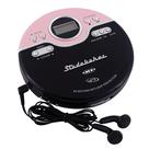 Reprodutor de CD/MP3 Studebaker SB3703PBB com rádio FM rosa e preto Reprodutor de CD/MP3 Studebaker SB3703PBB com rádio FM rosa e preto