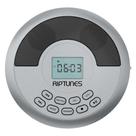 Reprodutor de CD Portátil Riptunes com Conectividade Sem Fio, Alto-falantes Duplos e USB