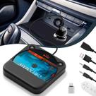 Reprodutor de CD USB portátil Dislind com USB-C e AUX para carro