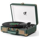 Reprodutor de discos DANFI Audio Bluetooth USB Recording Green
