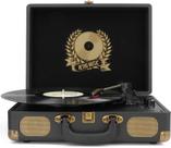 Reprodutor de discos Mersoco Suitcase Bluetooth 3 velocidades Vintage