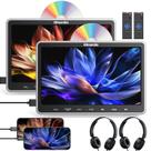 Reprodutor de DVD para carro GOnavidio 10,1" com duas telas e entrada HDMI Reprodutor de DVD para carro GOnavidio 10,1" com duas telas e entrada HDMI