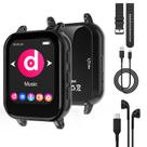 Reprodutor MP3 Aeheqkl 32 GB Bluetooth 5.0 com tela sensível ao toque de 1,69"