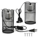 Reptile Heat Lamp Guard kathson para Snake Lizard Turtle
