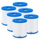 Repuesto de Cartucho para Filtro de Piscina Future Way Tipo H Paquete de 6