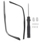 Repuesto de Patillas para Lentes DOITOOL de Metal Negro 13,3 cm
