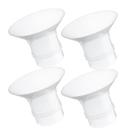 Repuestos para Extractor de Leche Paruu P16 con Inserto de Brida de 21 mm, Paquete de 4