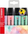 Resaltador STABILO BOSS ORIGINAL Pastel Pack de 4