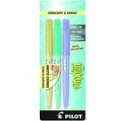 Resaltadores PILOT FriXion Light Pastel Borrables Paquete de 3