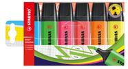 Resaltadores STABILO BOSS ORIGINAL Paquete de 6 Colores Surtidos
