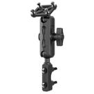 Reservatório de embreagem de freio TUSITA com suporte GPS para motocicleta para Garmin Reservatório de embreagem de freio TUSITA com suporte GPS para motocicleta para Garmin