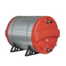 Reservatório Térmico Solar Boiler Titan 200L Alta Pressão Aço Inox Ouro Fino Cinza/Laranja