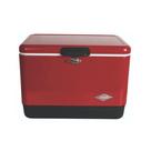 Resfriador Coleman Steel-Belted, capacidade de 54 litros, 4 dias, gelo