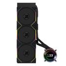 Resfriador de CPU líquido Lian Li Hydroshift II Ventiladores RGB de 360 mm