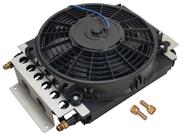 Resfriador de fluido e ventilador Derale Tubo tipo alumínio/cobre