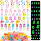 Resin Animals Outus Luminous Mini Glow in The Dark 154 unidades