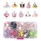 Resin Charms YOKUSHI 100PCS, desenho animado fofo para fabricação de joias