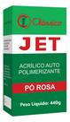 Resina Acrílica Auto Jet Pó 440g Incolor Ou Rosa Clássico