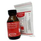 Resina Acrílica Auto Kit Líquido 50ml + Pó Incolor 20g Triunfo