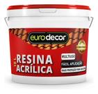 Resina Acrilica Brilhante Eurodecor 18 L Incolor Telhados Resina Acrilica Brilhante Eurodecor 18 L Incolor Telhados