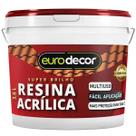 Resina Acrílica Incolor Eurodecor Super Brilho 3,6L
