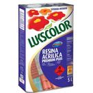 Resina Acrílica Premium Plus Lukscolor 5 litros - Lata Amassada