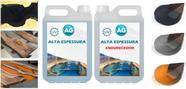 Resina Alta Espessura 5KG + 3 Cores Semitranslúcidas