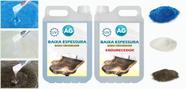 Resina Baixa Espessura 5KG + 3 Glitters