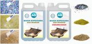 Resina Baixa Espessura 5KG + 3 Glitters