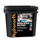 Resina Base D'agua Hydronorth Incolor Brilhante 3,6l Pedras