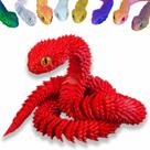 Resina de articulação flexível articulada de cobra impressa em 3D de brinquedo de 60 cm Resina de articulação flexível articulada de cobra impressa em 3D de brinquedo de 60 cm