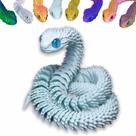 Resina de articulação flexível articulada de cobra impressa em 3D de brinquedo de 60 cm Resina de articulação flexível articulada de cobra impressa em 3D de brinquedo de 60 cm