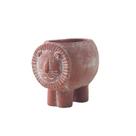 Resina de cimento Flowerpot Vintage Lion para suculentas 1,2 kg