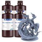 Resina de impressora 3D ANYCUBIC lavável com água 4 kg cinza 8K LCD