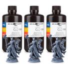 Resina de impressora 3D ELEGOO ABS-like 3.0 405nm com cura UV 3000mL cinza
