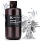 Resina de impressora 3D ELEGOO Standard 8K 1kg White Smoke 405nm