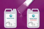 Resina Epóxi 1KG + Cor sólida Roxo Trafego RAL4006 AG
