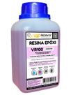 Resina Epóxi + Endurecedor VR100 UV 0,750kg Baixa Espessura Resina Epóxi + Endurecedor VR100 UV 0,750kg Baixa Espessura