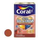 Resina Impermeabilizante Proteção Sol e Chuva Telha Cerâmica 18l - Coral