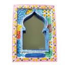 Resina magnética de geladeira Flower-Frame Arch D Colorful 5,4 x 7,2 cm