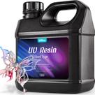 Resina UV ULLFEU 1000g Clear Hard Fast Cure sem odor a granel Resina UV ULLFEU 1000g Clear Hard Fast Cure sem odor a granel