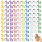 ResinGlow Kit com 370 Mini Patinhos de Resina com Glitter