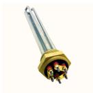 Resistência 9000w 220/380v Rosca 1.1/2" Bifásica Trifásica Sauna Sodramar Boiler Aquecedor Piscina