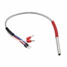 Resistencia Cartucho 6x50mm 100w 220v Cabo 300mm Com Termopar