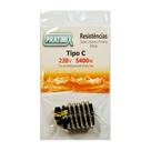 Resistência Duchinha Corona 220V 5400W - Pratimix Altura 18cm Largura 10,5cm Profundidade 4cm
