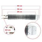 Resistência Elétrica Aletada Para Estufa 400mm 500w 220v