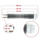 Resistência Elétrica Aletada Para Estufa 500mm 500w 220v