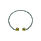 Resistência Elétrica Circular Imersão Destilador Água 2400w 220v Ponta Virada 90 Diâmetro 270mm
