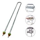 Resistência Elétrica Para Marmiteiro Banho Maria Buffet Restaurante 2000W 220V 445 mm Comprimento